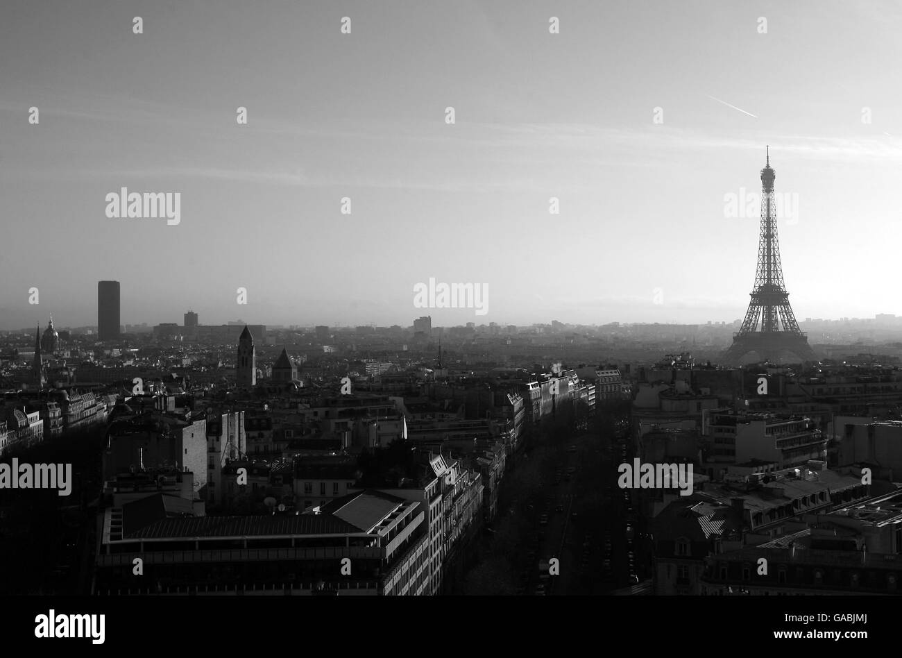 Travel Stock - Paris - Frankreich. Allgemeiner Blick auf Paris Stockfoto