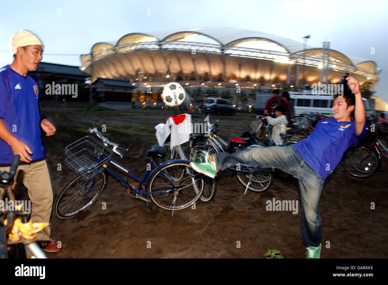 Fußball - FIFA World Cup 2002 - zweite Runde - Dänemark / England Stockfoto