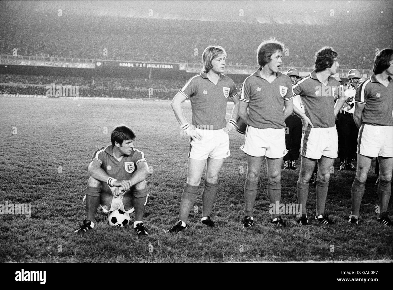 Fußball - freundlich - Brasilien V England - Maracana-Stadion Stockfoto