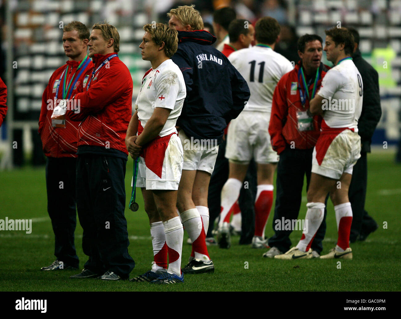 Rugby-Union - IRB Rugby World Cup 2007 - Finale - England V Südafrika - Stade De France Stockfoto