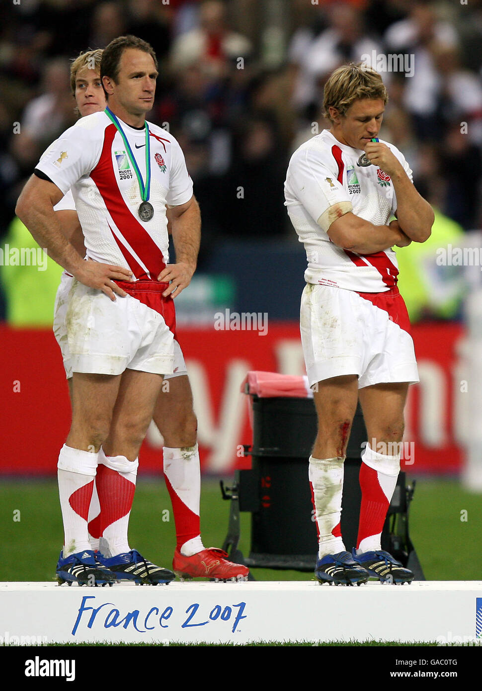 Rugby-Union - IRB Rugby World Cup 2007 - Finale - England V Südafrika - Stade De France Stockfoto