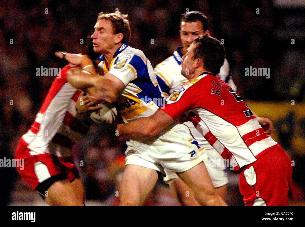 Rugby-League - Finale-Eliminator - Leeds Rhinos V Wigan Warriors - Headingley Carnegie Stockfoto