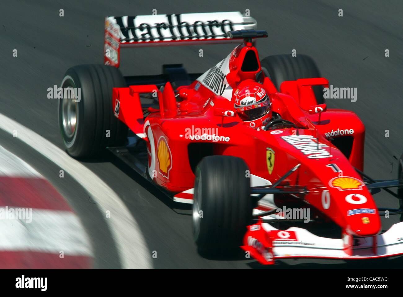 Formel-1-Motorsport - großer Preis von Kanada - Freitagspraktik. Ferrari's Michael Schumacher Stockfoto