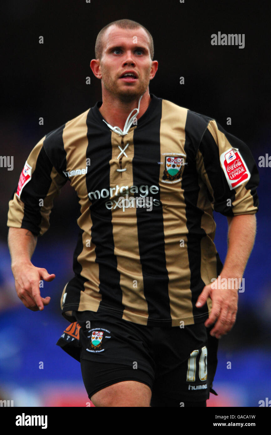 Fußball - Coca-Cola Football League Two - Stockport County V Barnet - Edgeley Park Stockfoto