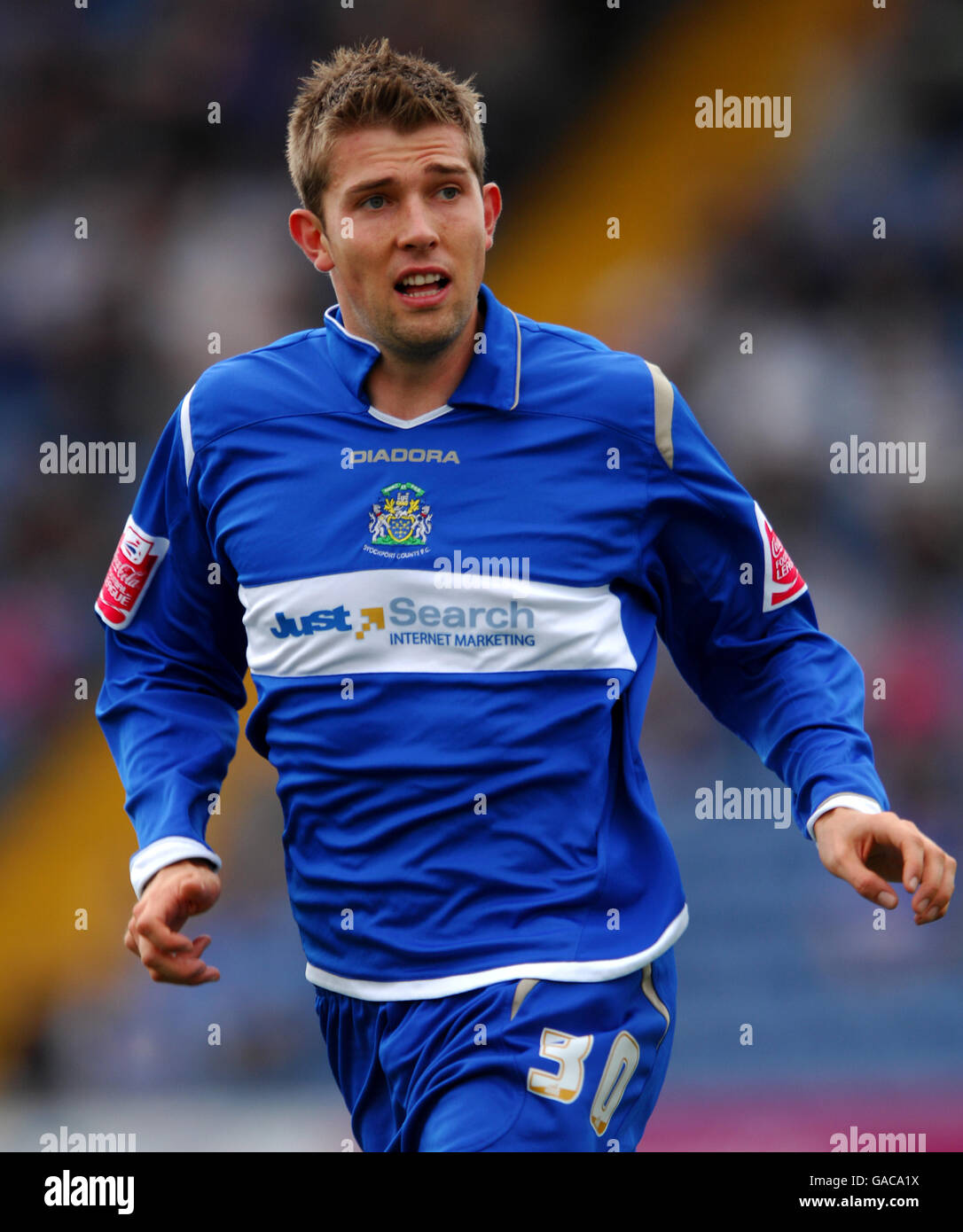 Fußball - Coca-Cola Football League Two - Stockport County V Barnet - Edgeley Park Stockfoto