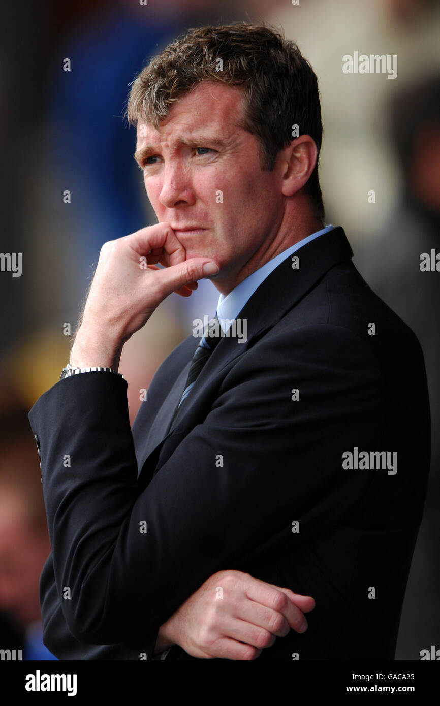 Fußball - Coca-Cola Football League Two - Stockport County V Barnet - Edgeley Park Stockfoto