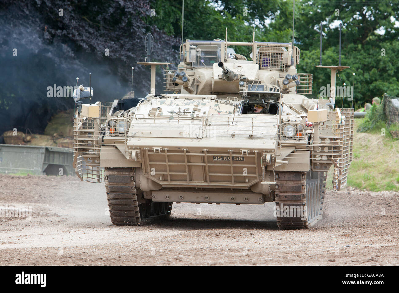 Krieger 510 Schützenpanzer beim Tankfest 2016 Stockfoto