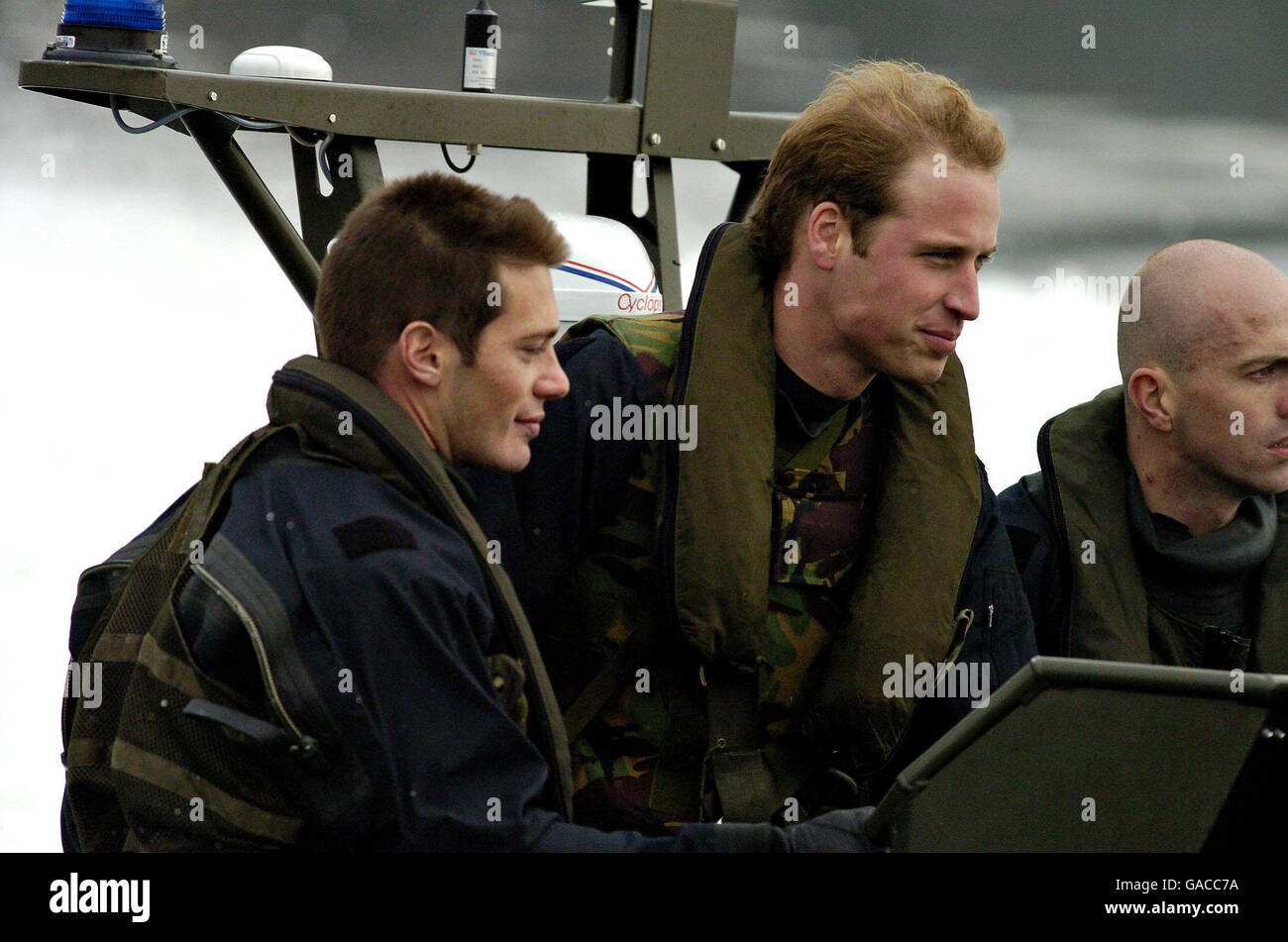 Prinz William besucht Schottland Stockfoto