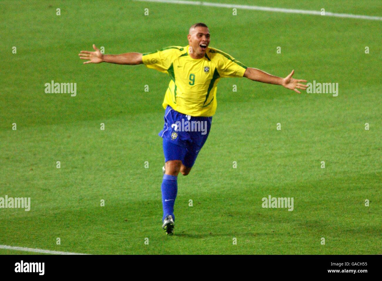 Fußball - FIFA World Cup 2002 - Finale - Deutschland / Brasilien Stockfoto