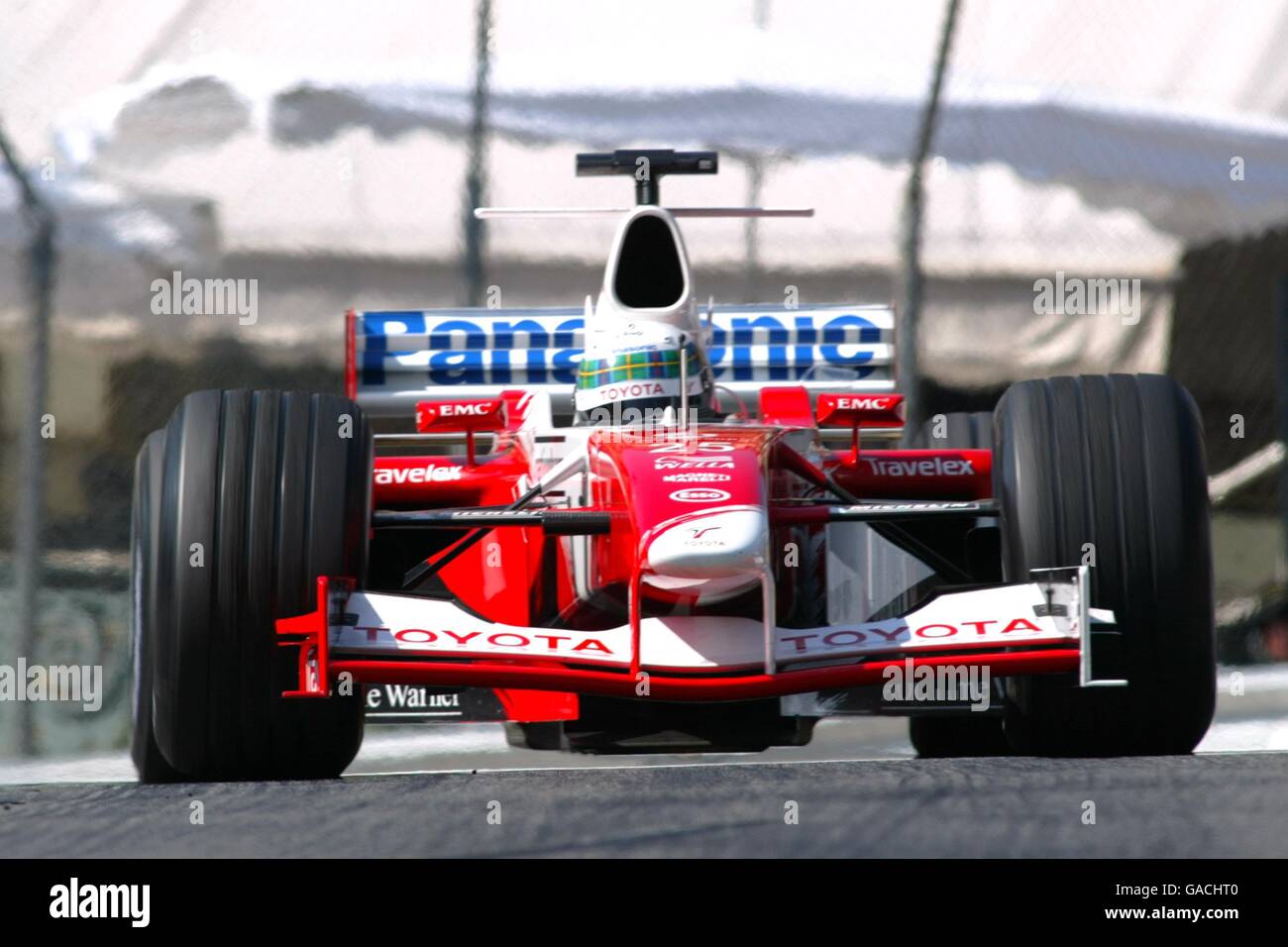 Formel-1-Autorennen - Großer Preis Von Monaco - Rennen. Allan McNish, Toyota Stockfoto
