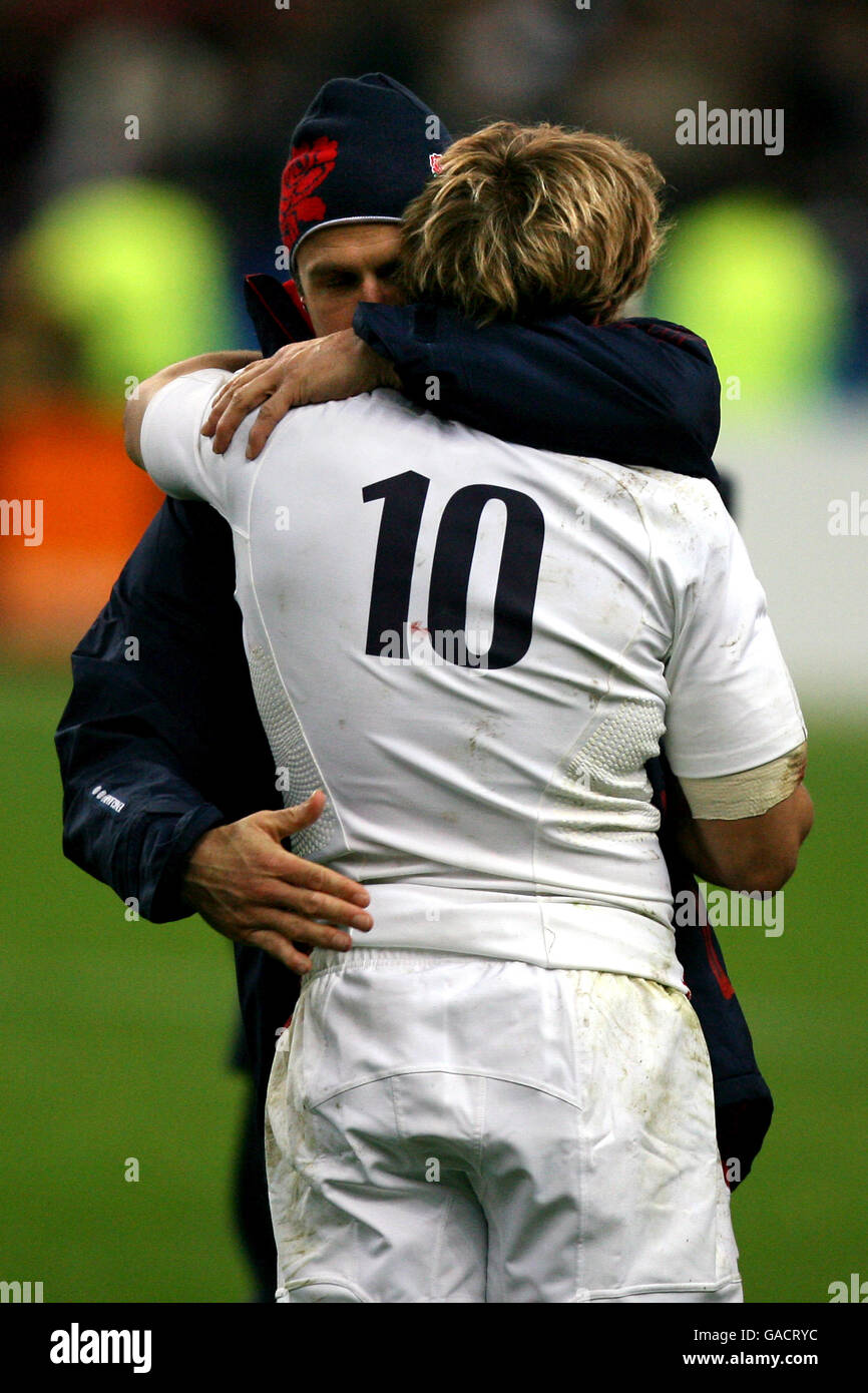 Rugby-Union - IRB Rugby World Cup 2007 - Finale - England V Südafrika - Stade De France Stockfoto