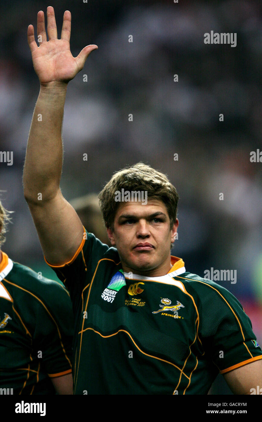 Rugby-Union - IRB Rugby World Cup 2007 - Finale - England V Südafrika - Stade De France Stockfoto