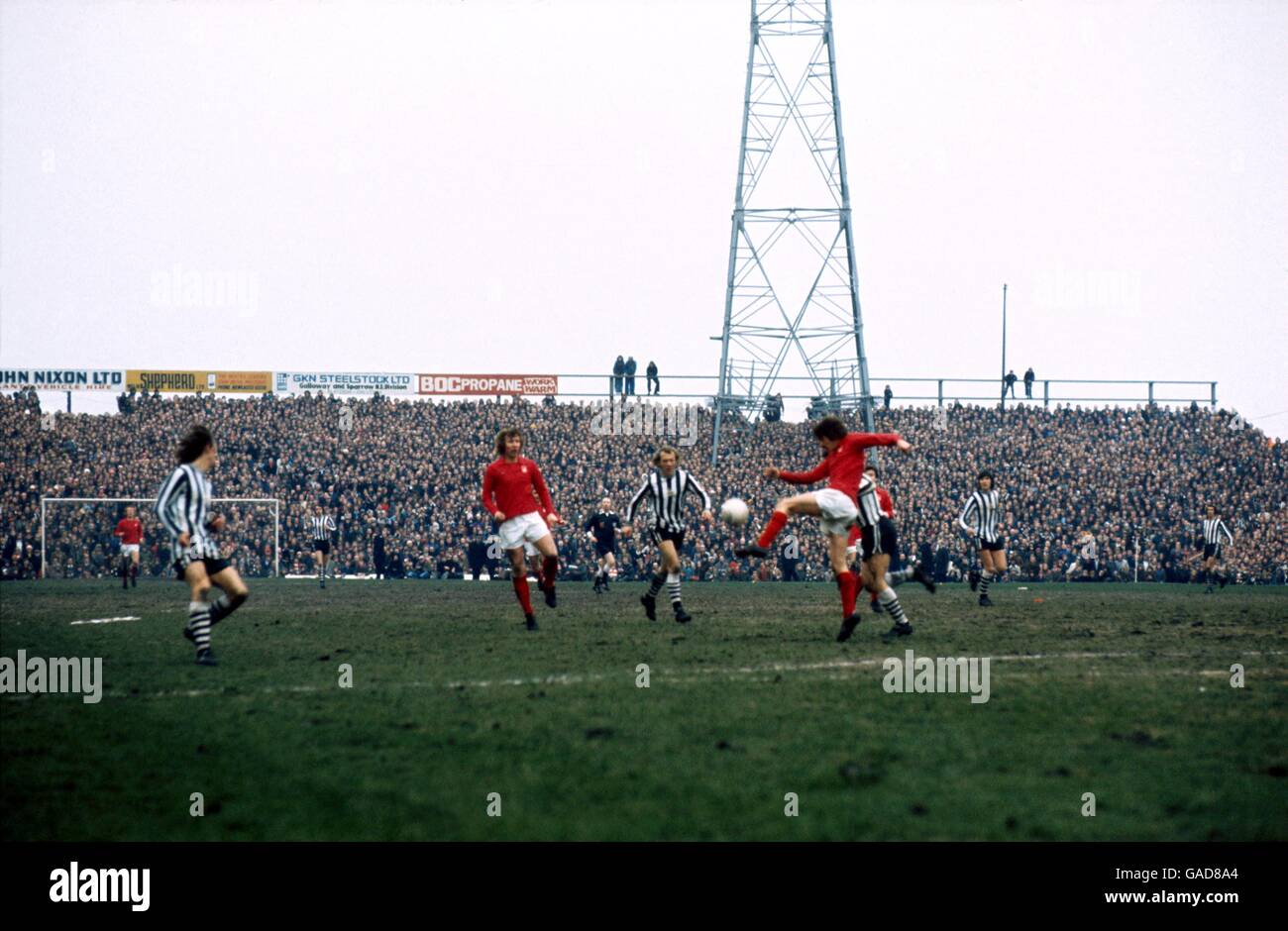 Fußball - Bundesliga - sechste Runde - Newcastle United gegen Nottingham Forest Stockfoto