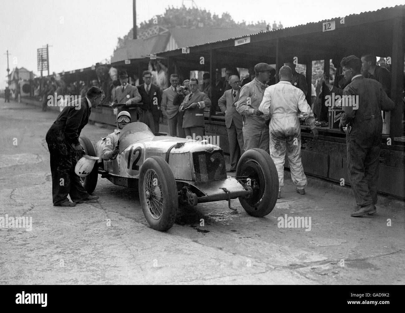 Motor Racing - 500-Meilen-Rennen - Brooklands Stockfoto