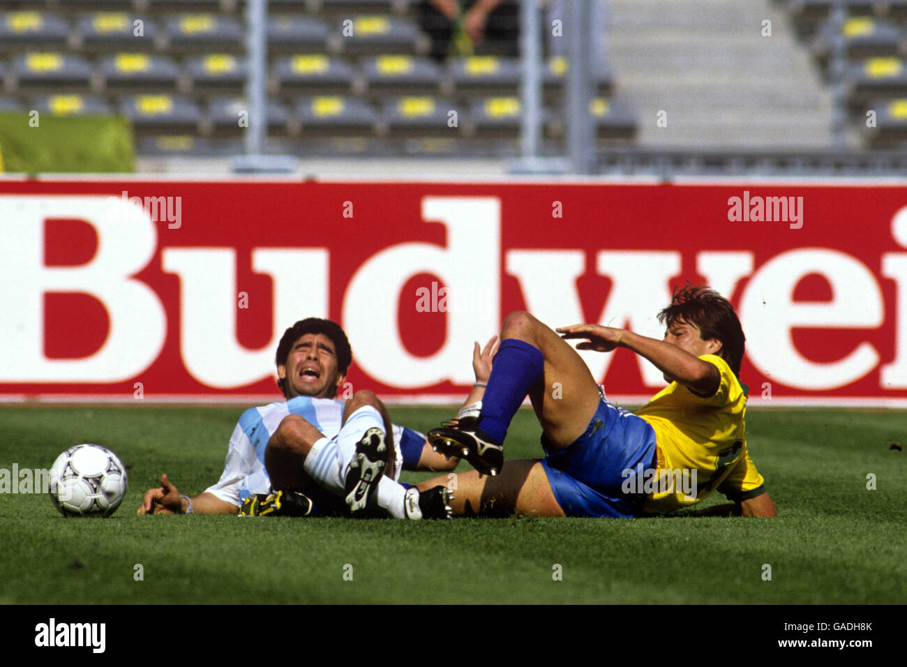 Fußball - Welt Cup Italia 1990 - zweite Runde - Argentinien V Brasilien - Stadio Delle Alpi Stockfoto