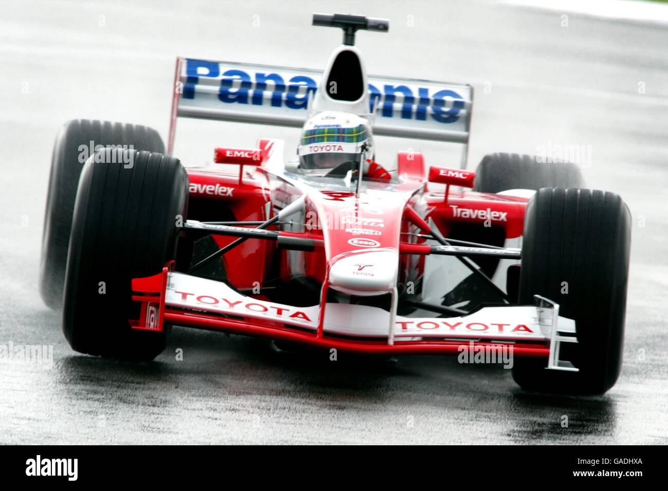 Formel-1-Motorsport - Großer Preis Von Großbritannien - Training. Allan McNish, Toyota Stockfoto