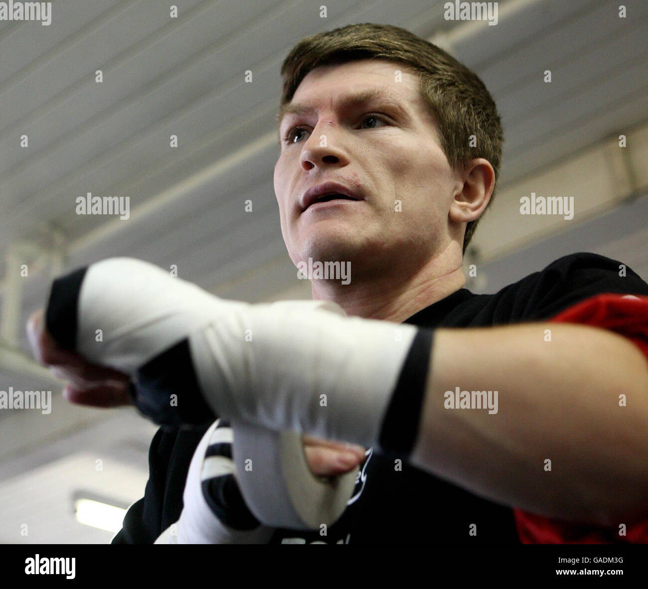 Boxen - Ricky Hatton Open Training Session - Manchester Stockfoto