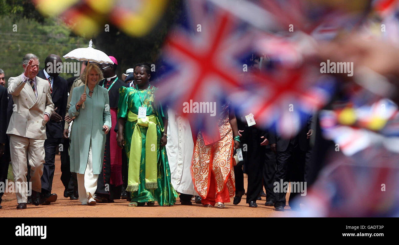 Commonwealth Staats-und Regierungschefs Stockfoto