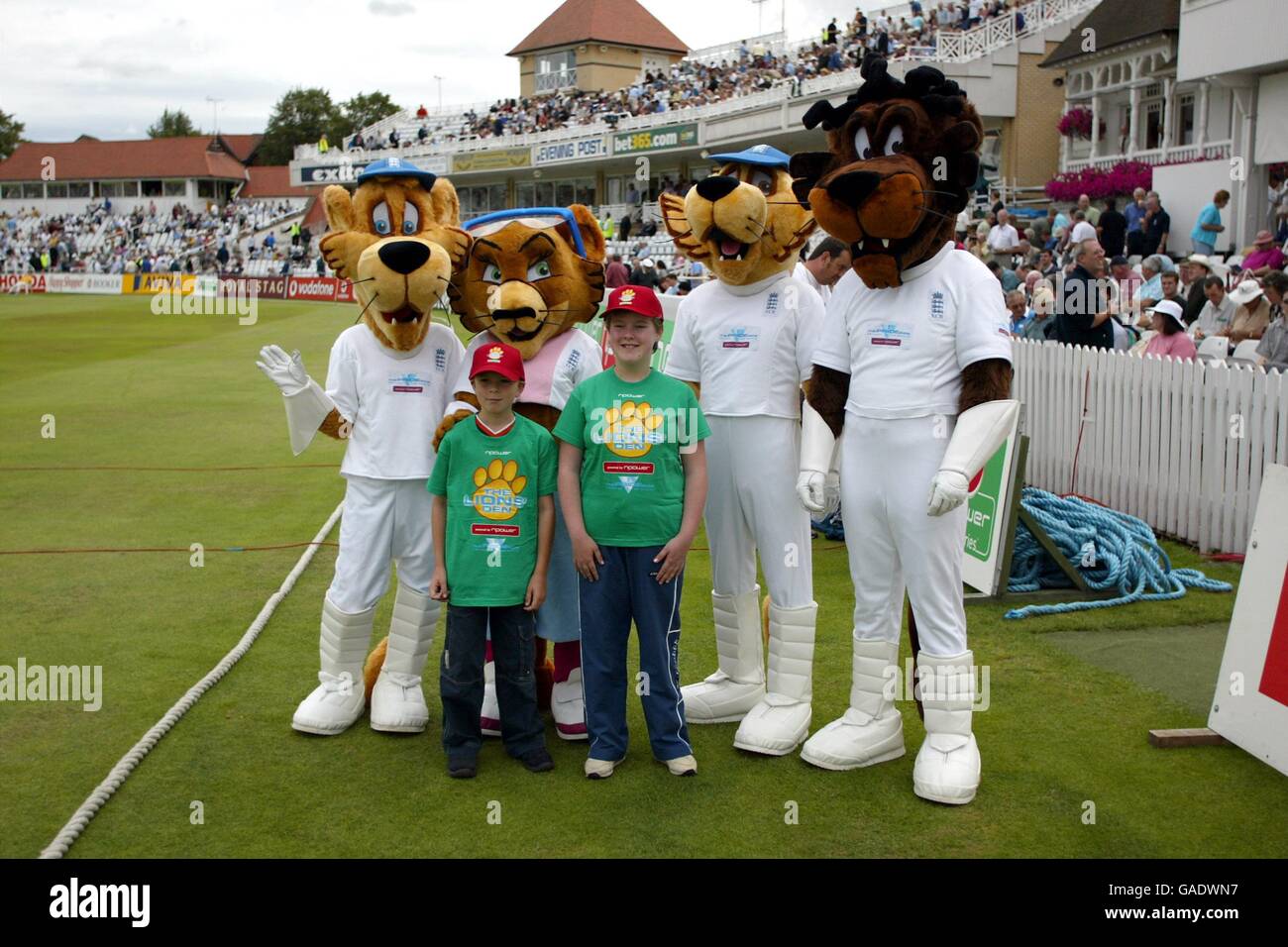 Cricket - England V Indien - zweite Npower Test - erster Tag Stockfoto