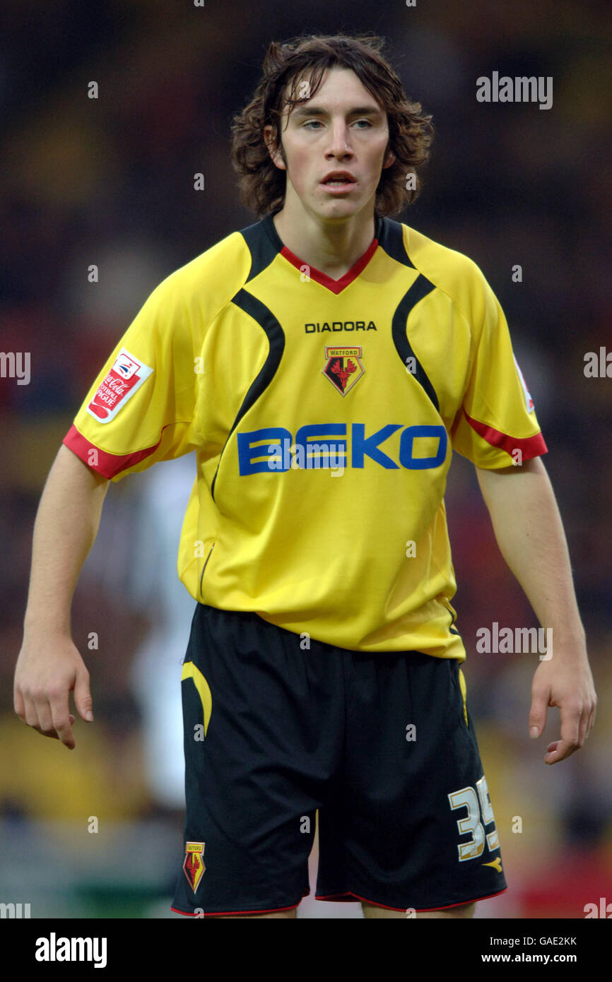 Fußball - Coca-Cola Football League Championship - Watford V West Bromwich Albion - Vicarage Road Stadium Stockfoto