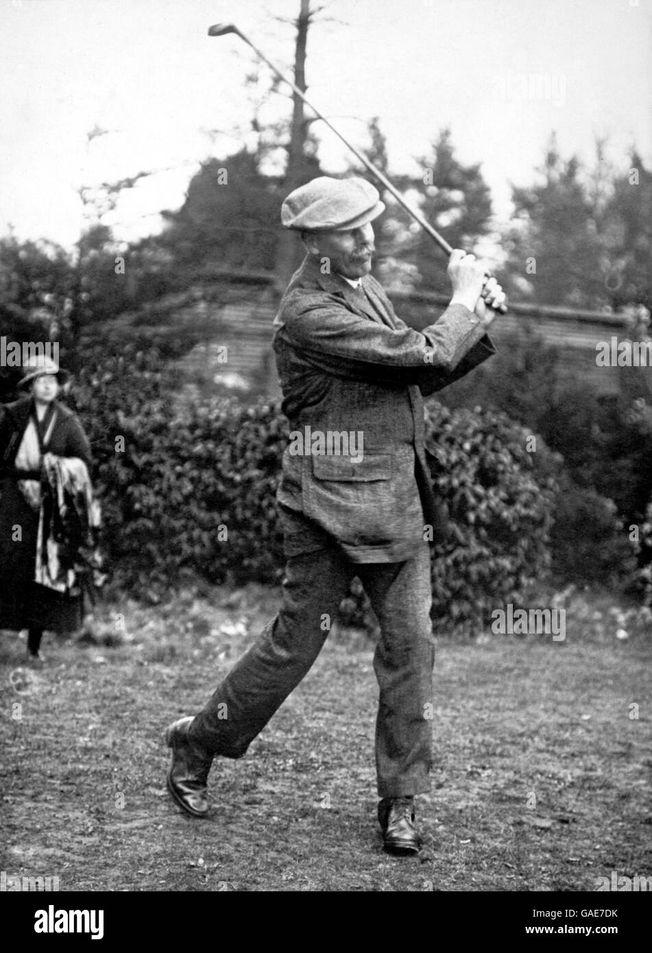 Golf - PGA-Turnier - Qualifikation der Südsektion - Worplesden. James Braid Stockfoto