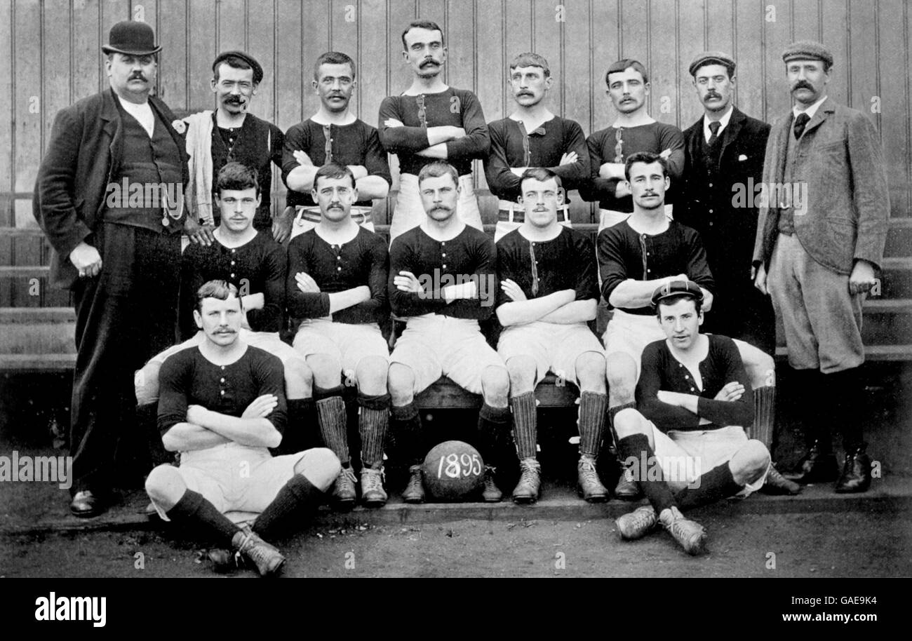 Millwall Athletic Team Group - Southern League Champions 1894-95 Stockfoto