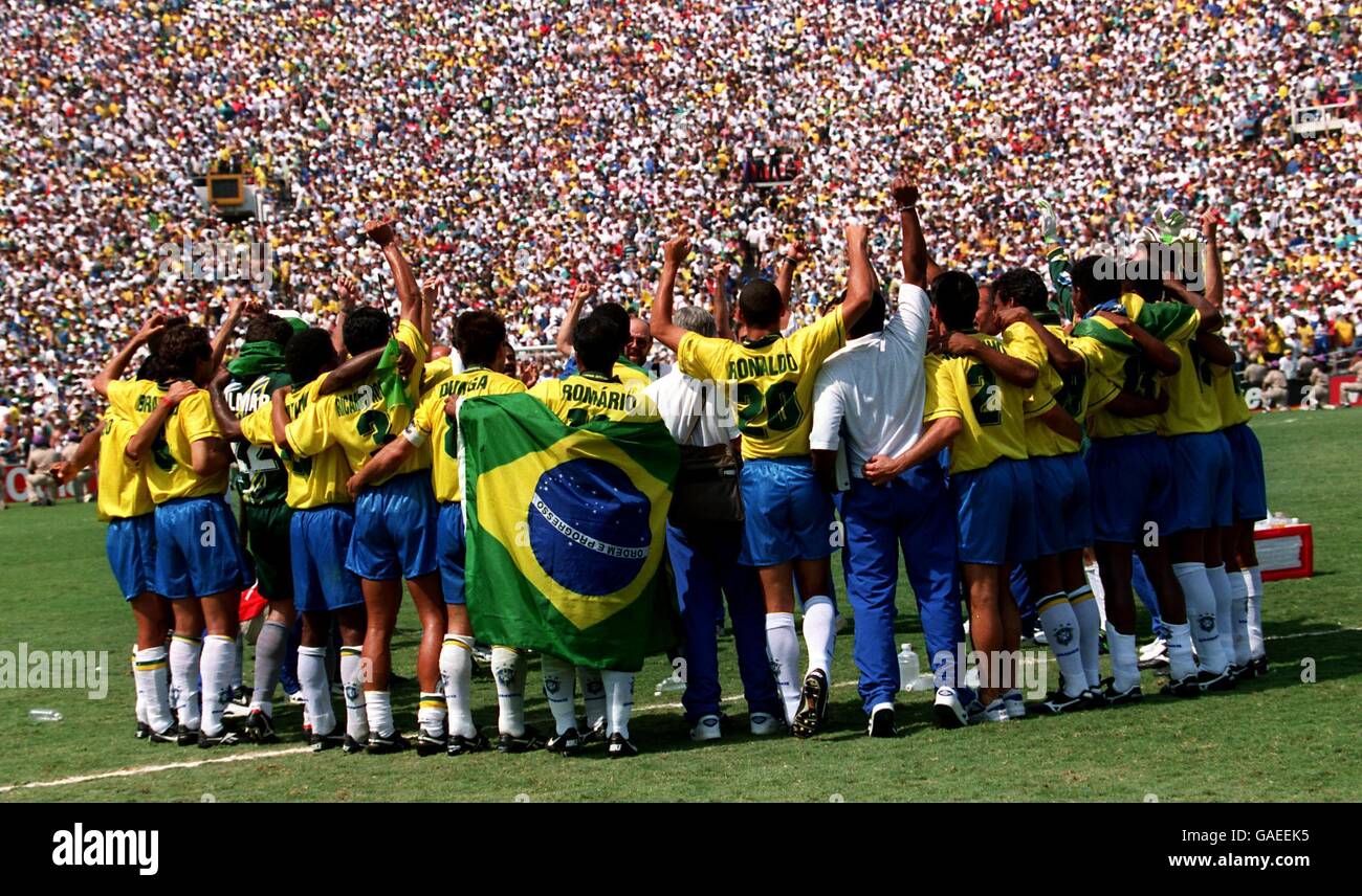 Fußball - 1994 FIFA World Cup - Finale - Brasilien / Italien - Rose Bowl in Pasadena Stockfoto