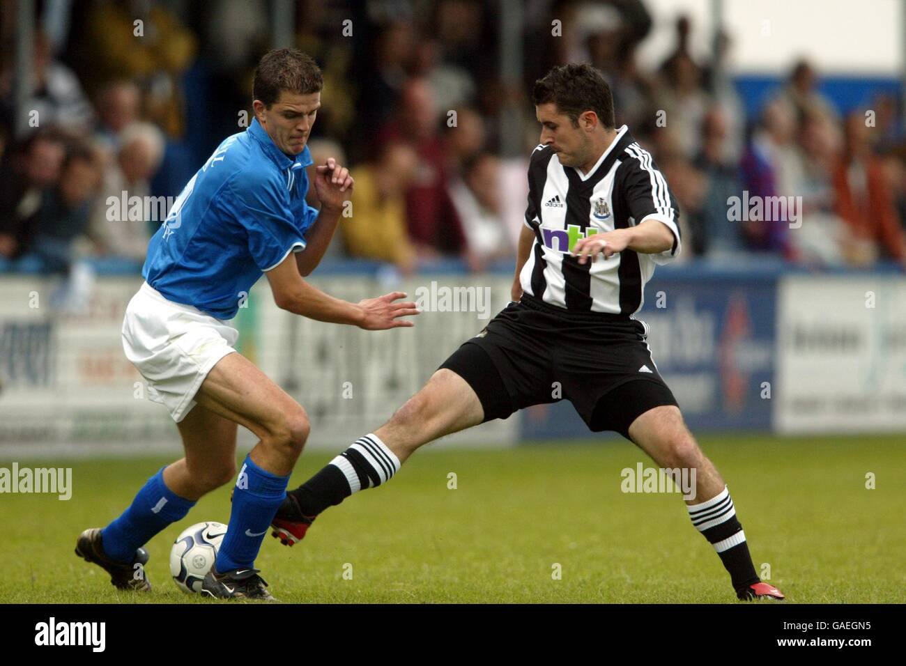 Fußball - freundlich - GVV Veenedaal V Newcastle United Stockfoto