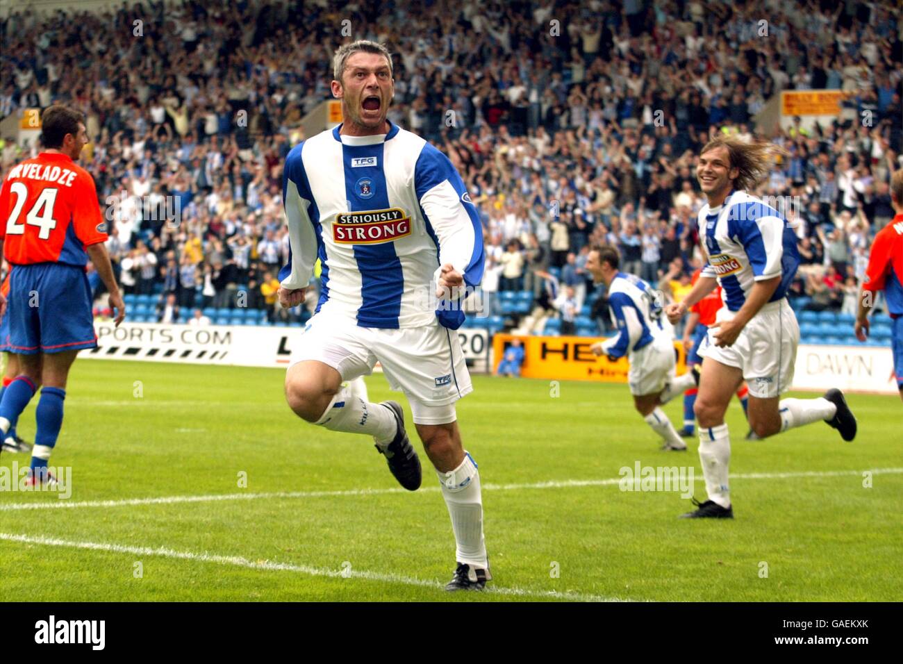 Fußball - Bank Of Scotland Premier Division - Kilmarnock V Rangers Stockfoto