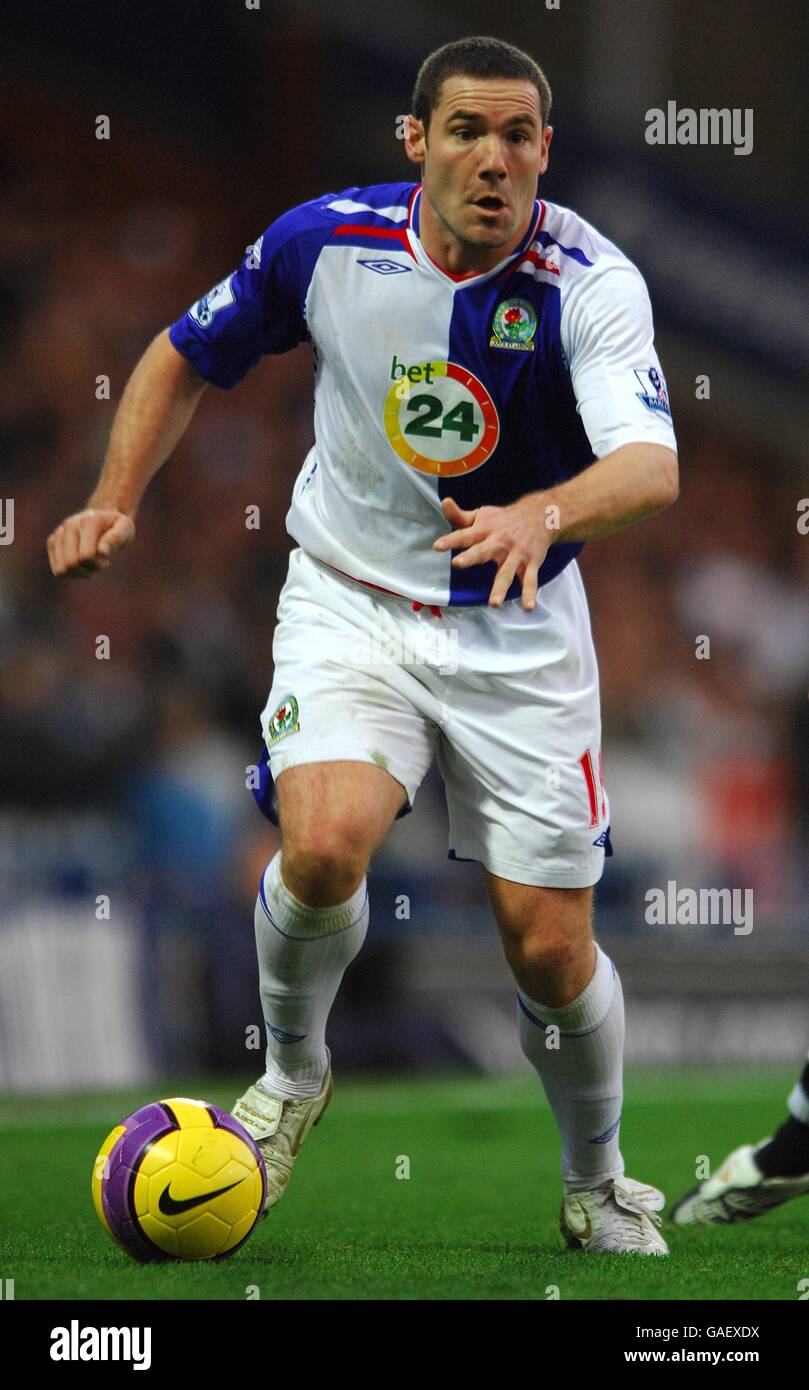 Fußball - Barclays Premier League - Blackburn Rovers gegen Newcastle United - Ewood Park. David Dunn, Blackburn Rovers Stockfoto