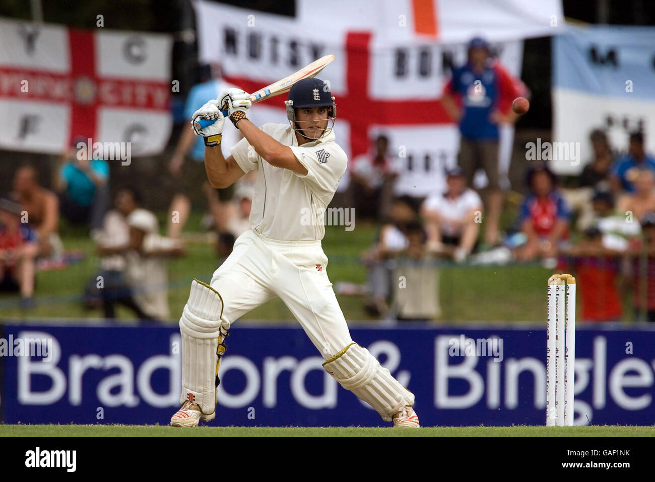 Cricket - zweiter Test - Tag eins - Sri Lanka V England - Sinhalese Sports Club Ground - Colombo Stockfoto