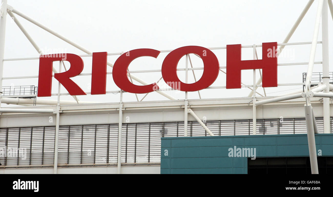 Eine Gesamtansicht der Coventry City Ricoh Arena heute, Freitag, 14. Dezember 2007. Bild David Jones/PA Stockfoto