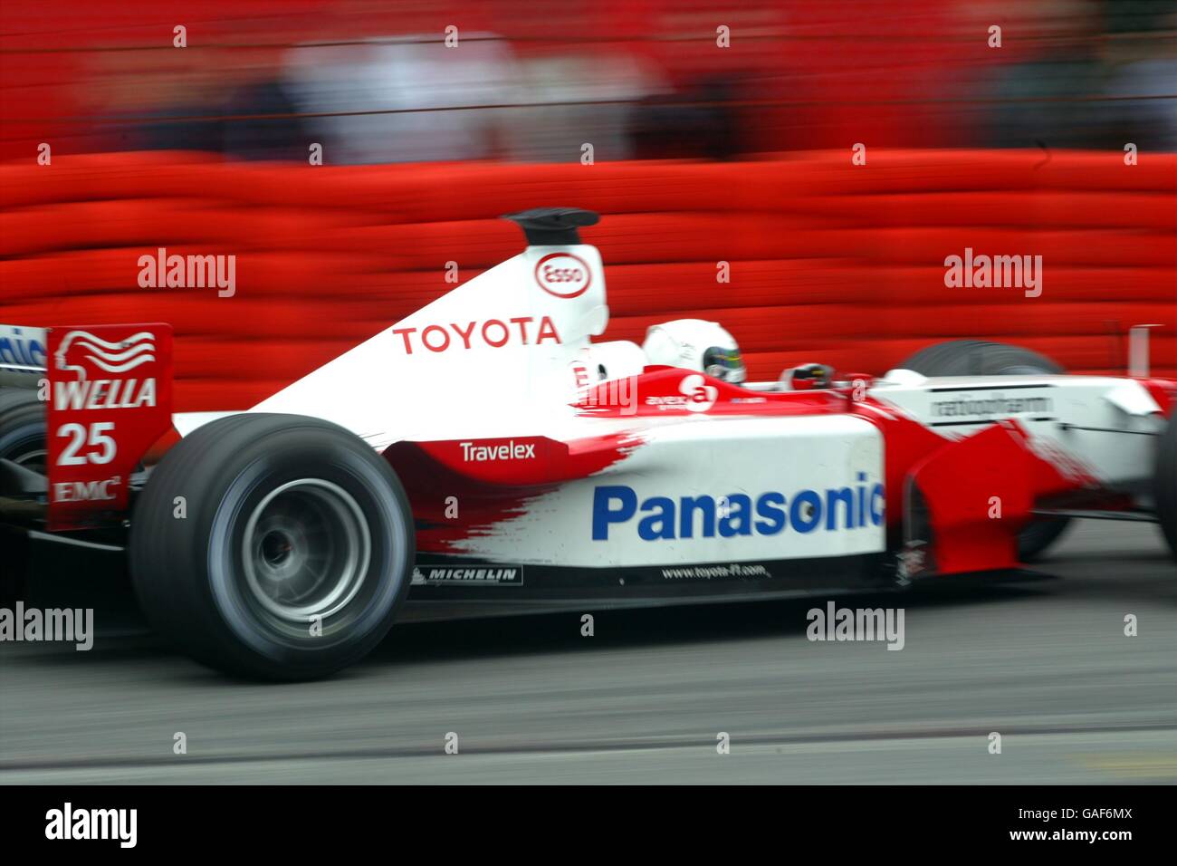 Formel-1-Motorsport - Großer Preis Von Belgien - Renntag. Allan McNish, Toyota Stockfoto