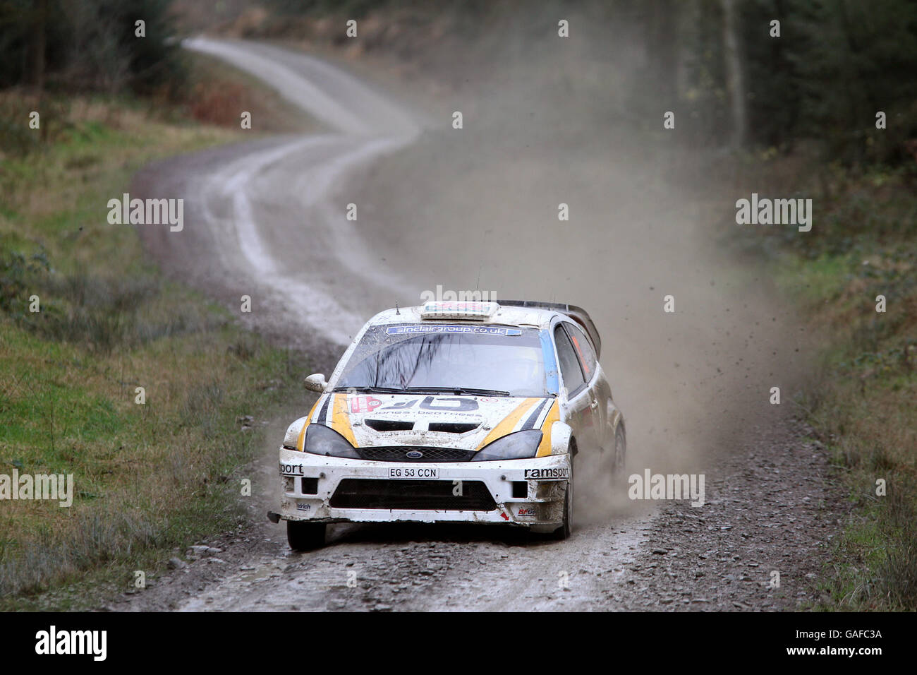 Auto - FIA World Rally Championship - Wales Stockfoto