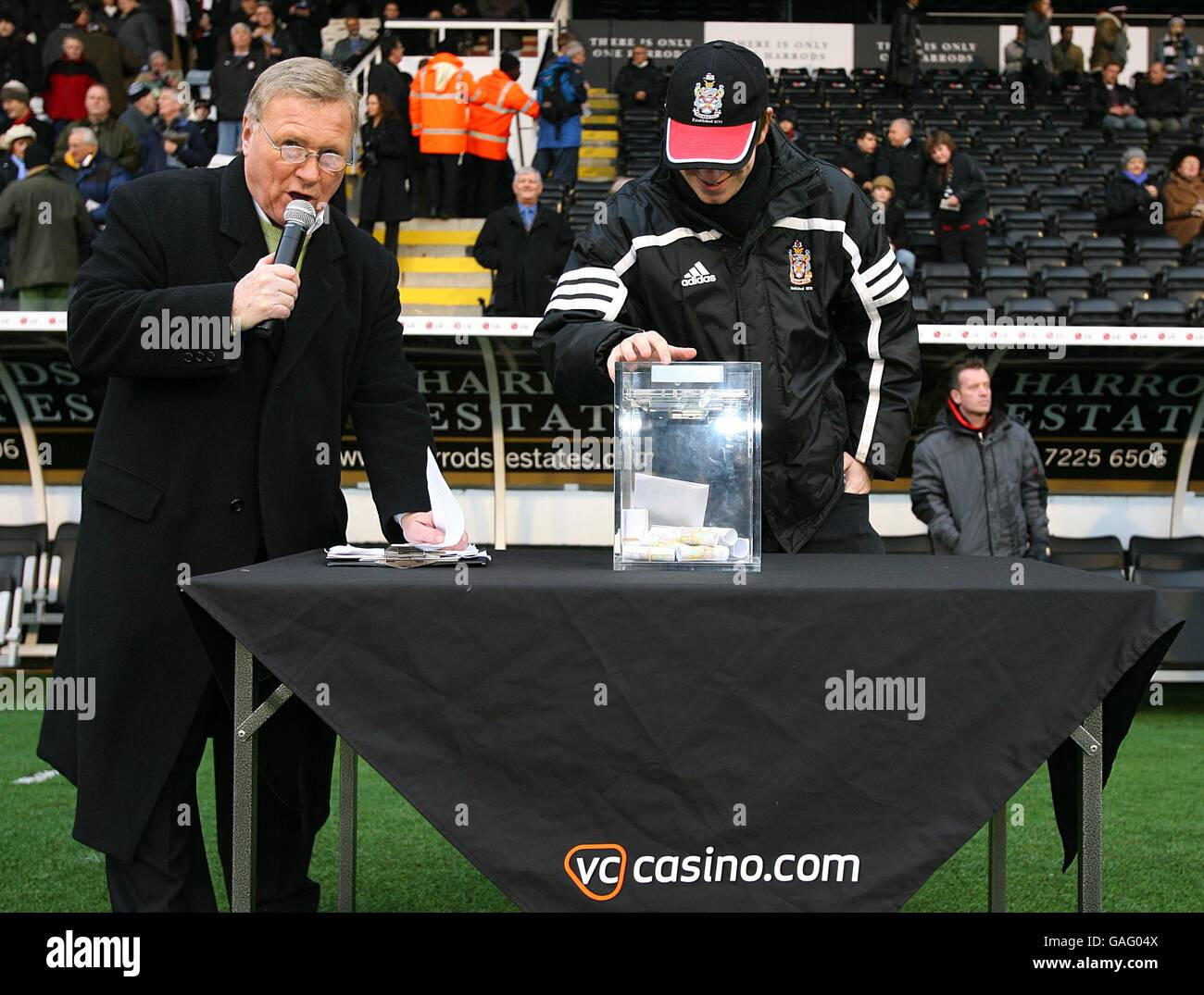 Fußball - Barclays Premier League - Fulham V Wigan Athletic - Craven Cottage Stockfoto