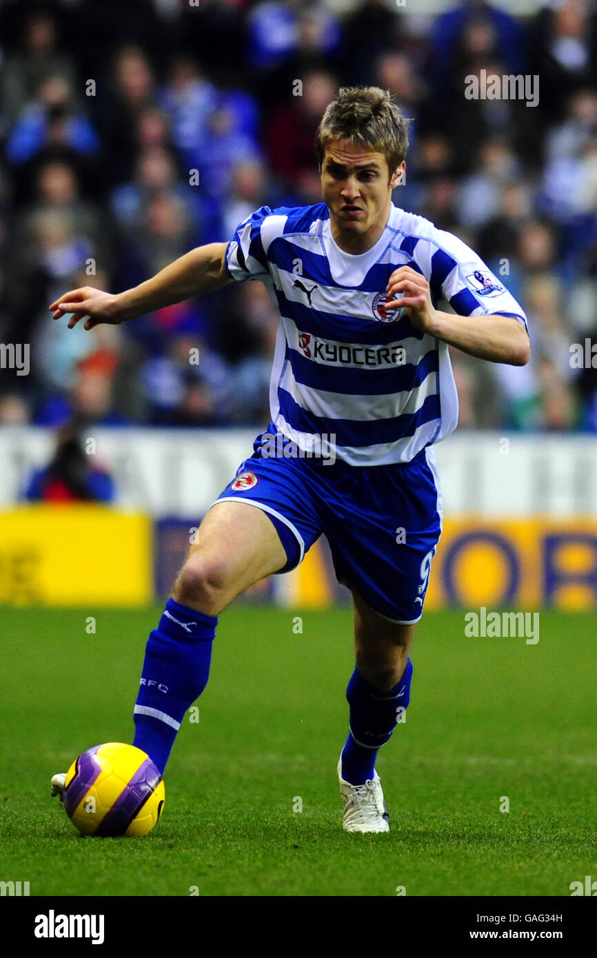 Fußball - Barclays Premier League - Reading V Portsmouth - Madejski Stadium. Kevin Doyle, Reading Stockfoto