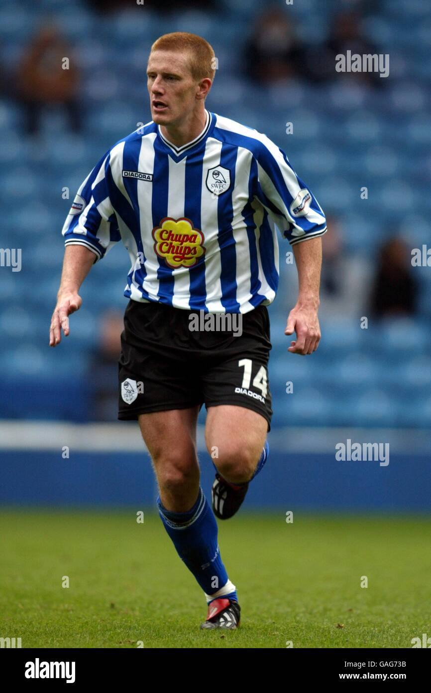 Fußball - Nationwide League Division One - Sheffield Mittwoch / Burnley. Craig Armstrong, Sheffield Mittwoch Stockfoto