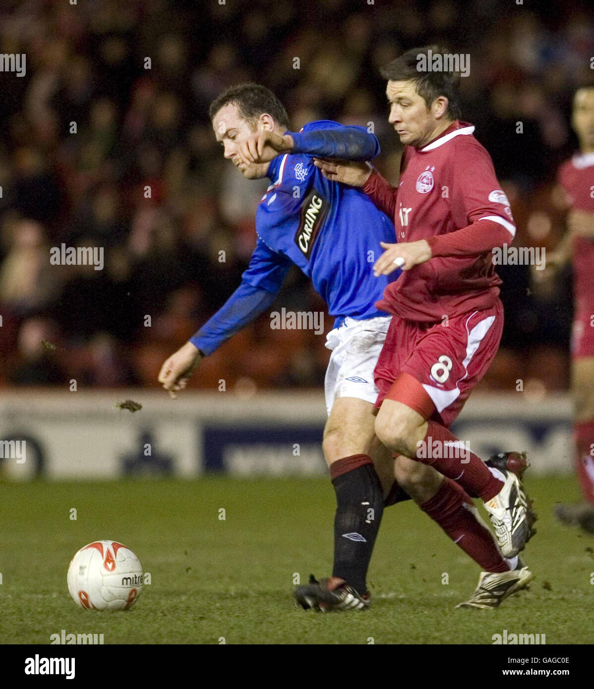 Rugby-Union - Bank Of Scotland Corporate Herbst Test - Schottland V Kanada - Pittodrie Stadium 2008 Stockfoto