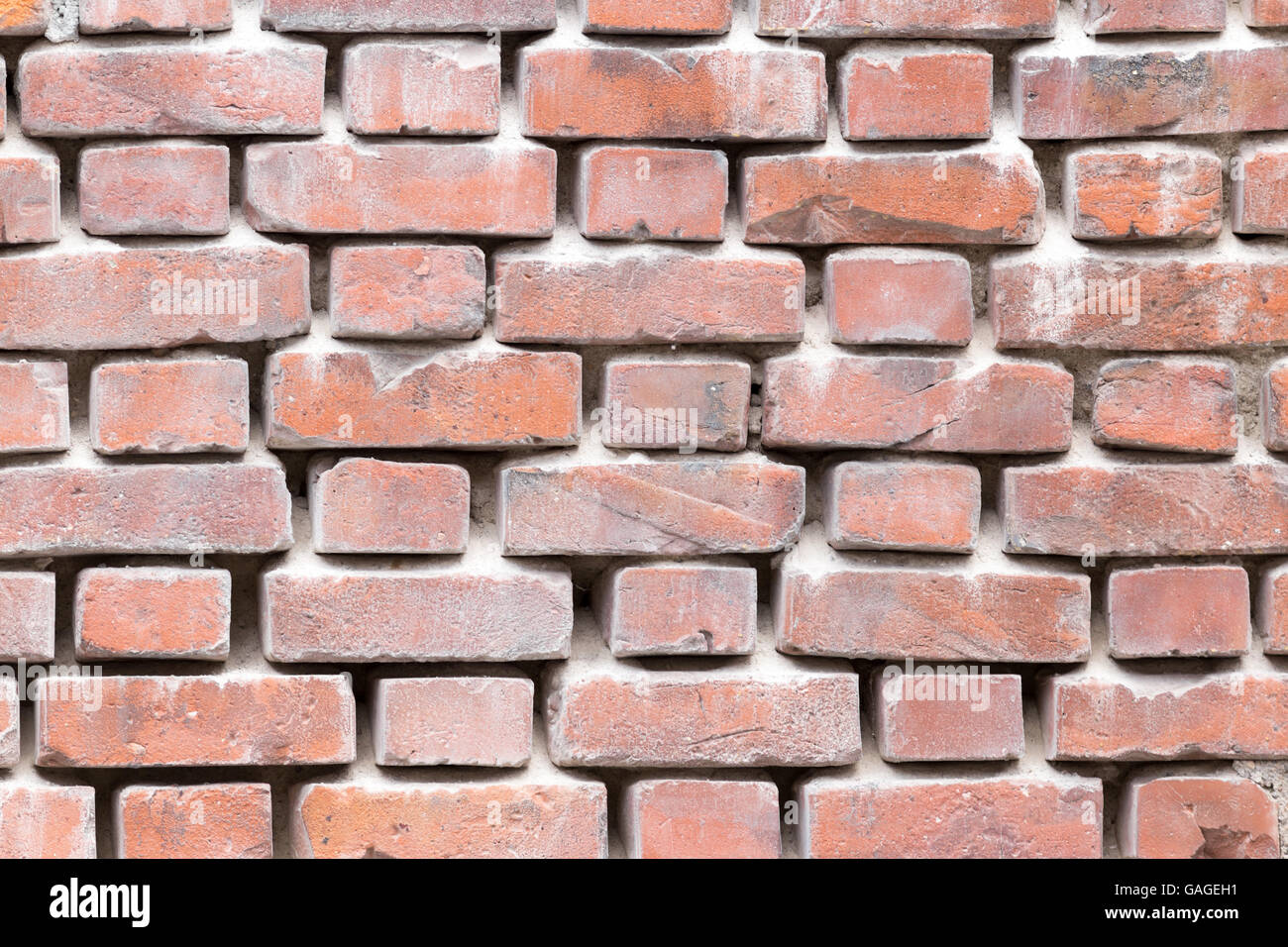 Gemauerte Wand Textur, Outdoor-Foto Stockfoto