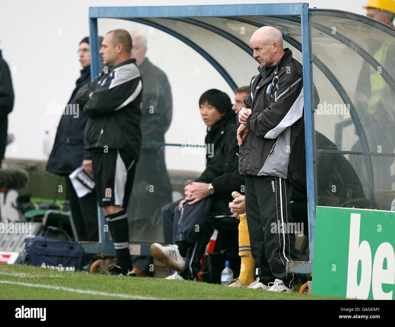 Fußball - Pokal - 4. Runde - Mansfield Town V Middlesbrough - Feldmühle Stockfoto