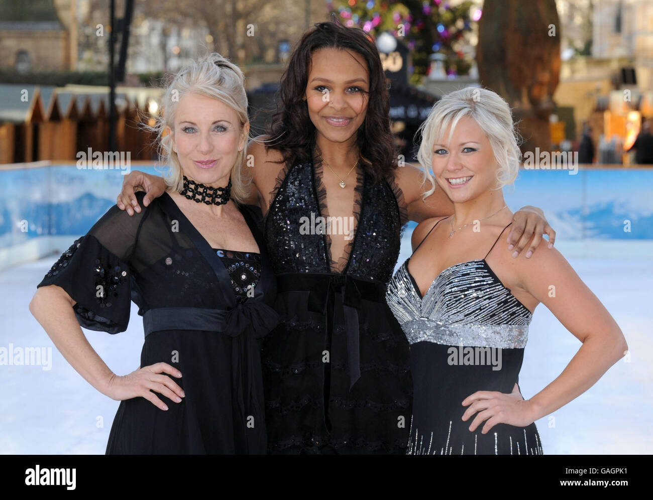 Dancing On Ice Press Launch - London Stockfoto