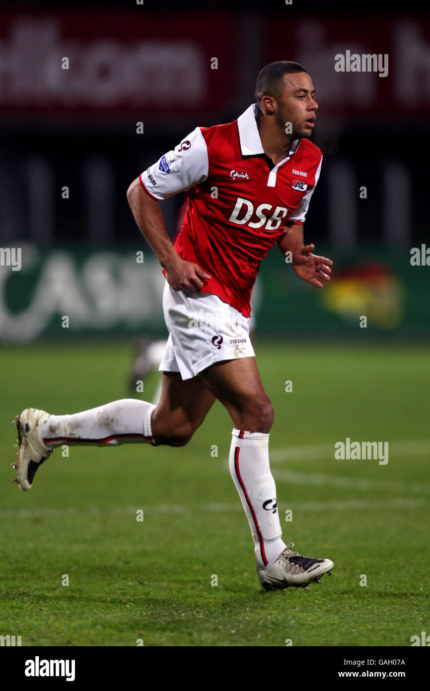 Fußball - Niederländische Eredivise - AZ Alkmaar / NAC Breda - DSB Stadion. Moussa Dembele, AZ Alkmaar Stockfoto