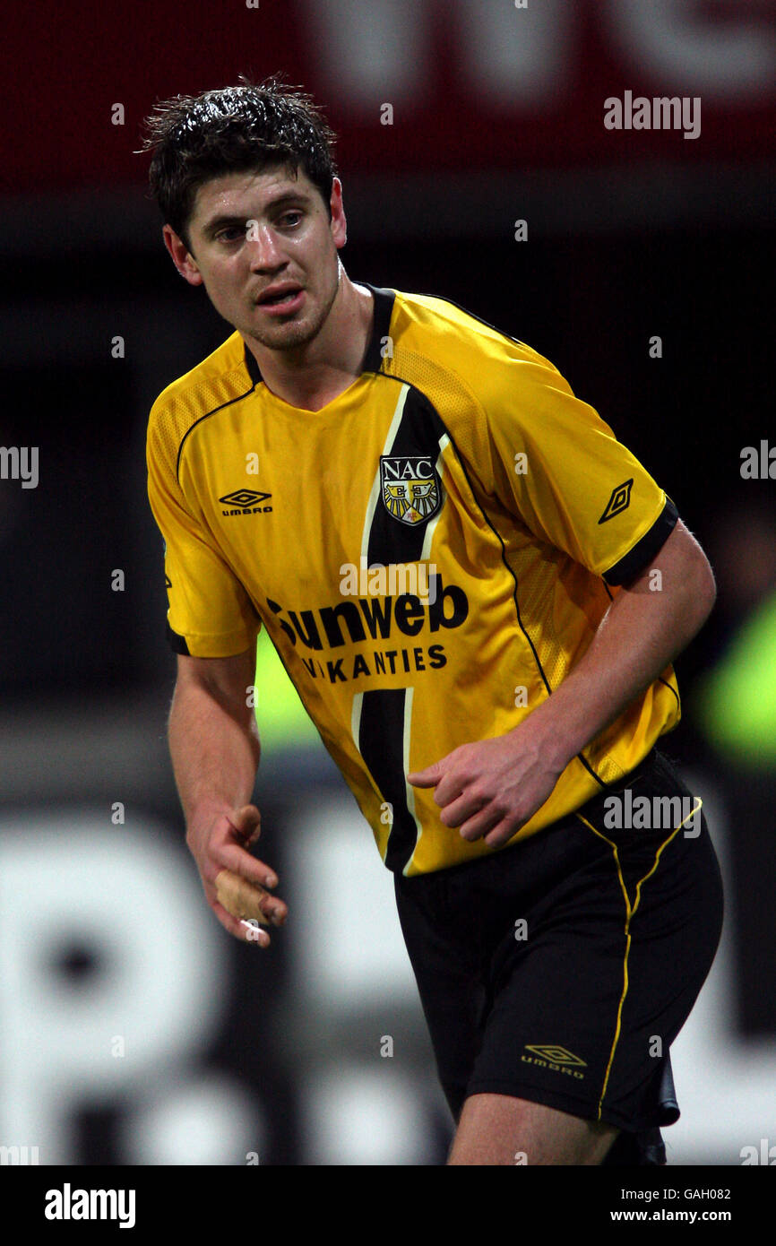 Fußball - niederländische Eredivise - AZ Alkmaar V NAC Breda - DSB Stadion Stockfoto