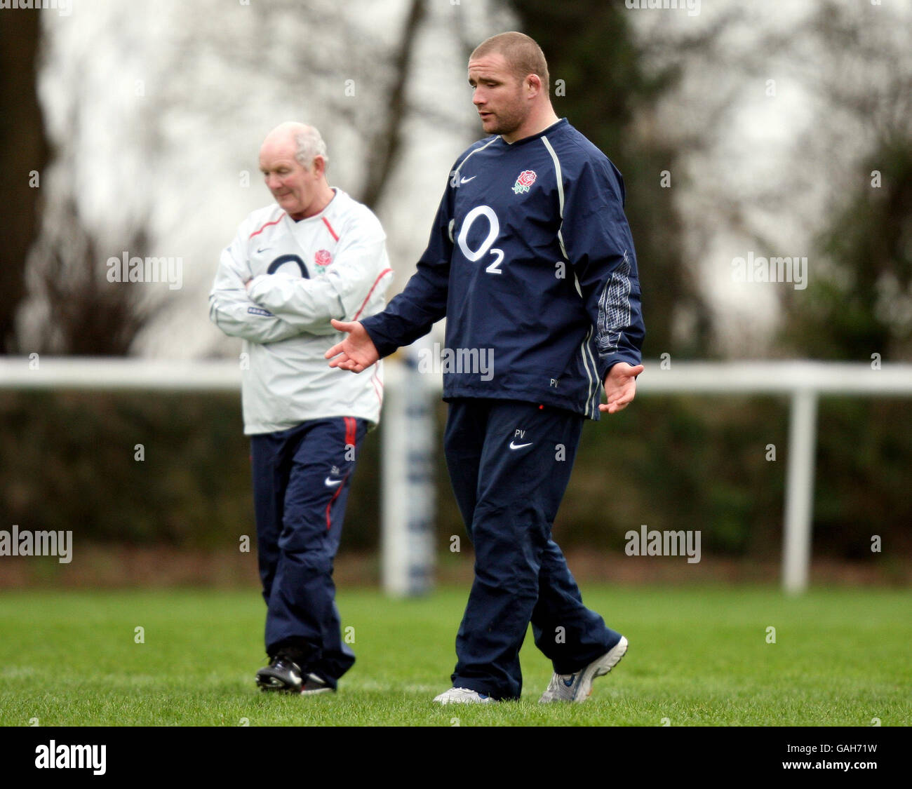 Rugby-Union - England Training - Bath University Stockfoto
