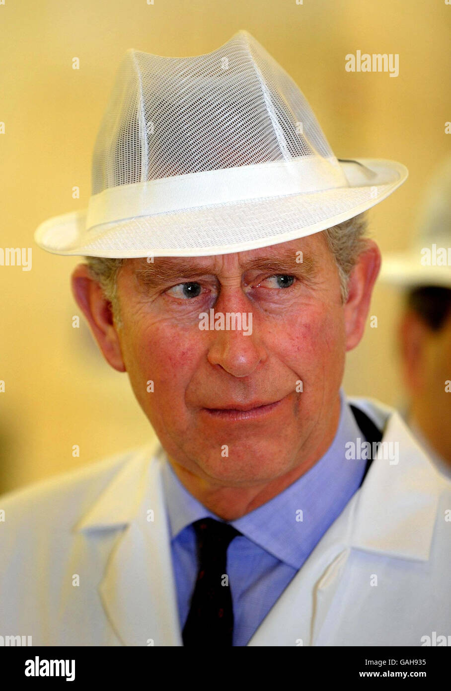 Prince wales besichtigt das royal brompton hospital Fotos und