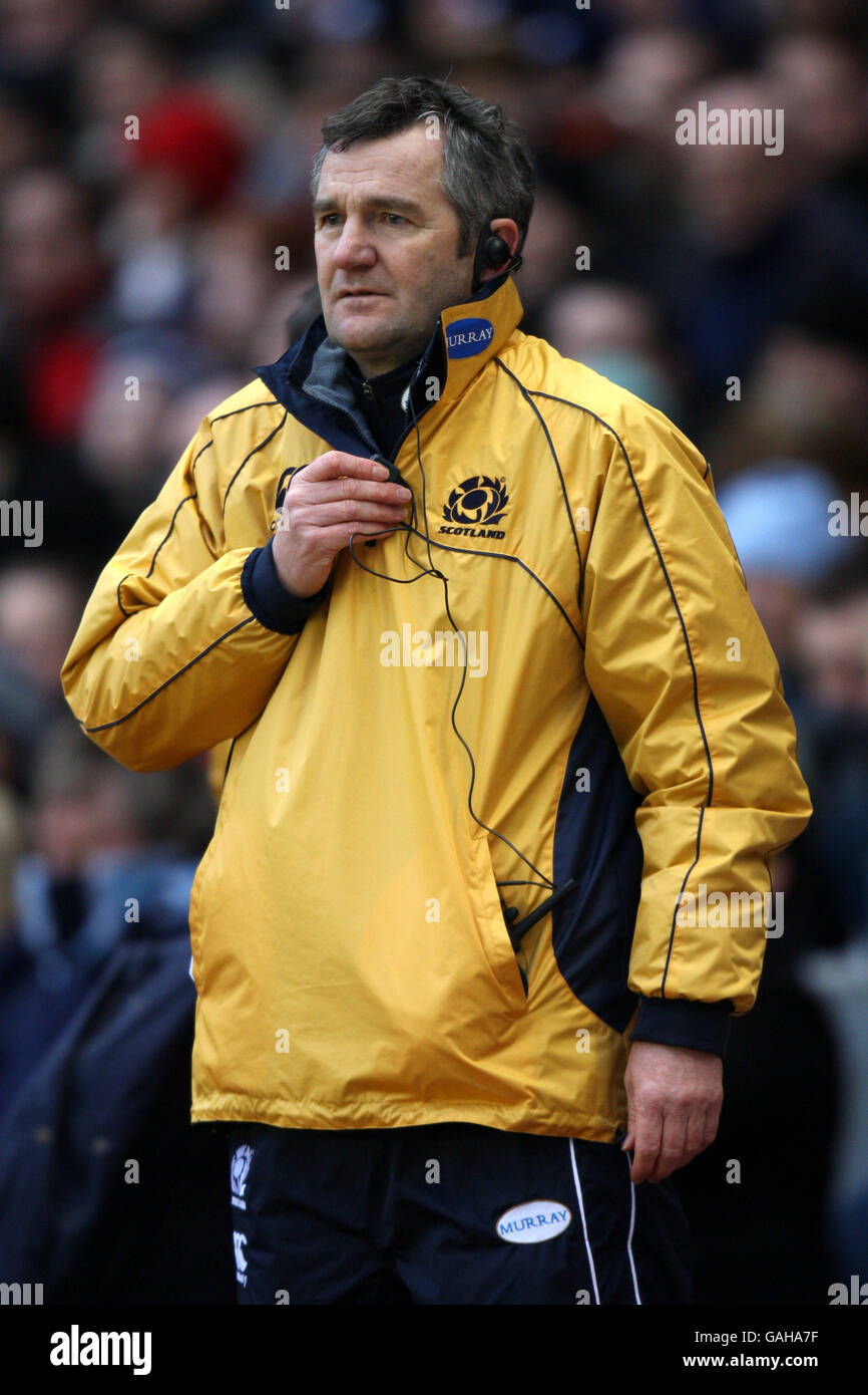 Rugby-Union - RBS 6 Nations Championship 2008 - Schottland V Frankreich - Murrayfield Stockfoto