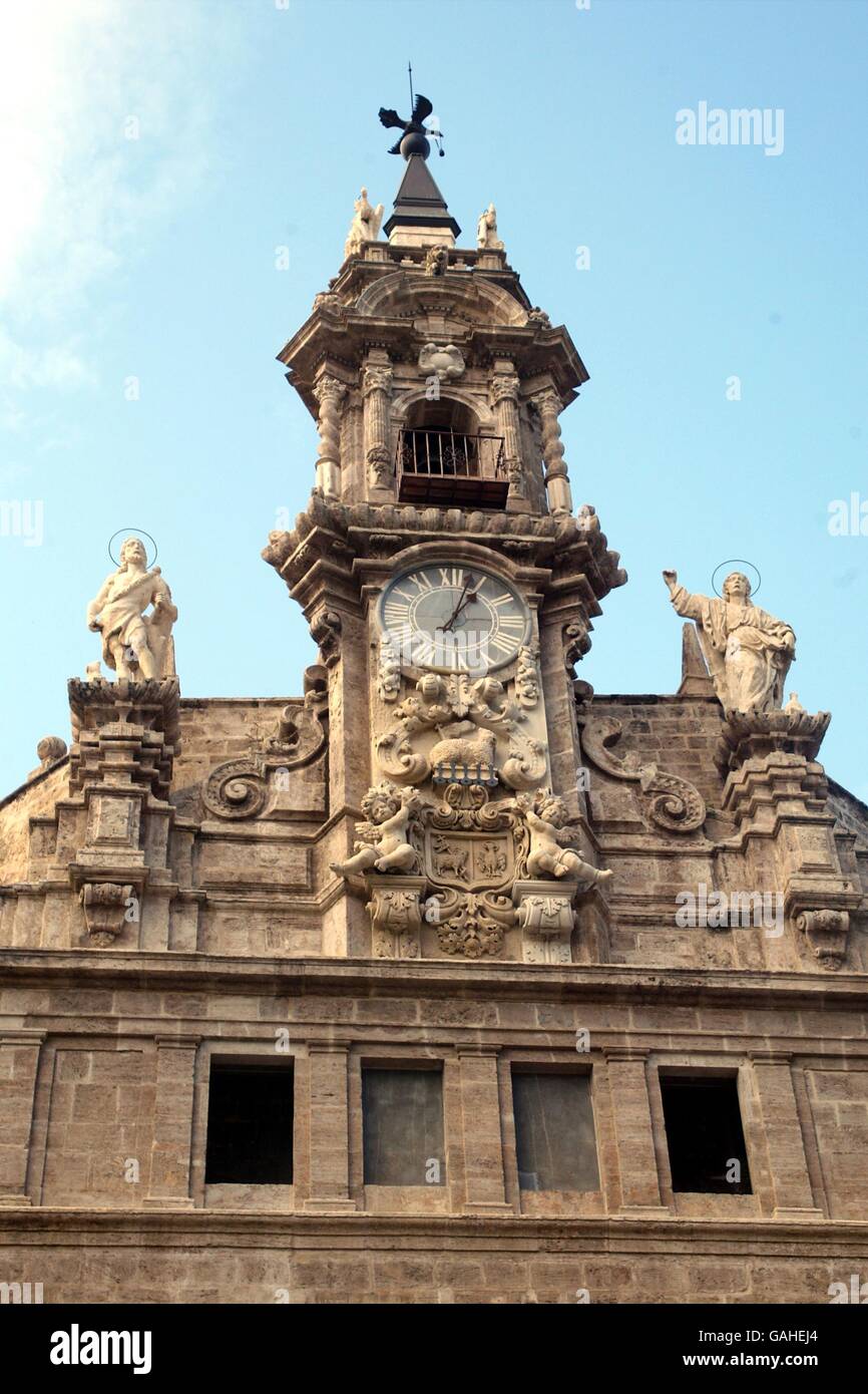 Fußball - UEFA Champions League - Gruppe B - Valencia gegen Spartak Moskau. Eine allgemeine Ansicht von Valencia Stockfoto