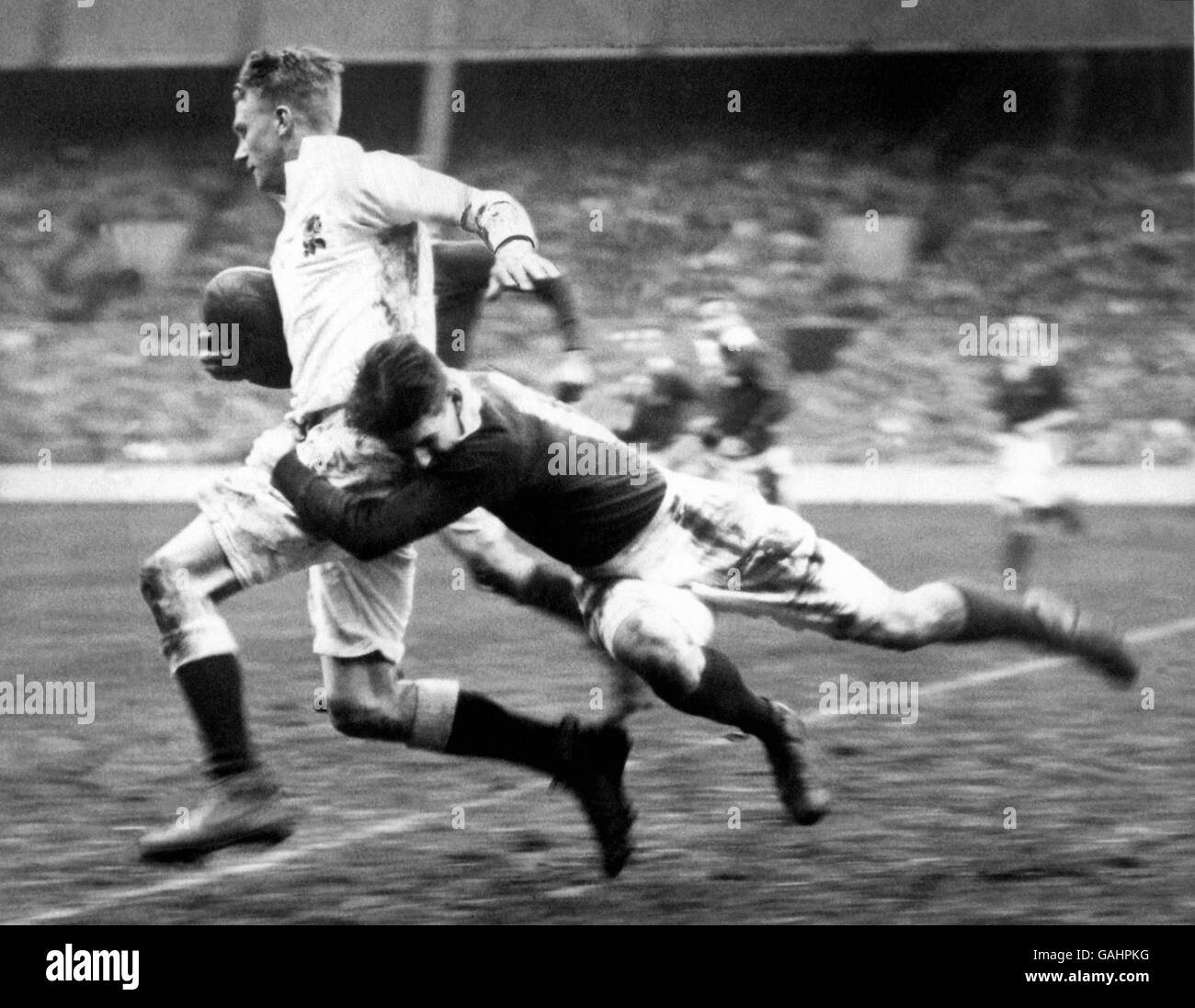 Rugby-Union - Five Nations Championship - England V Schottland Stockfoto