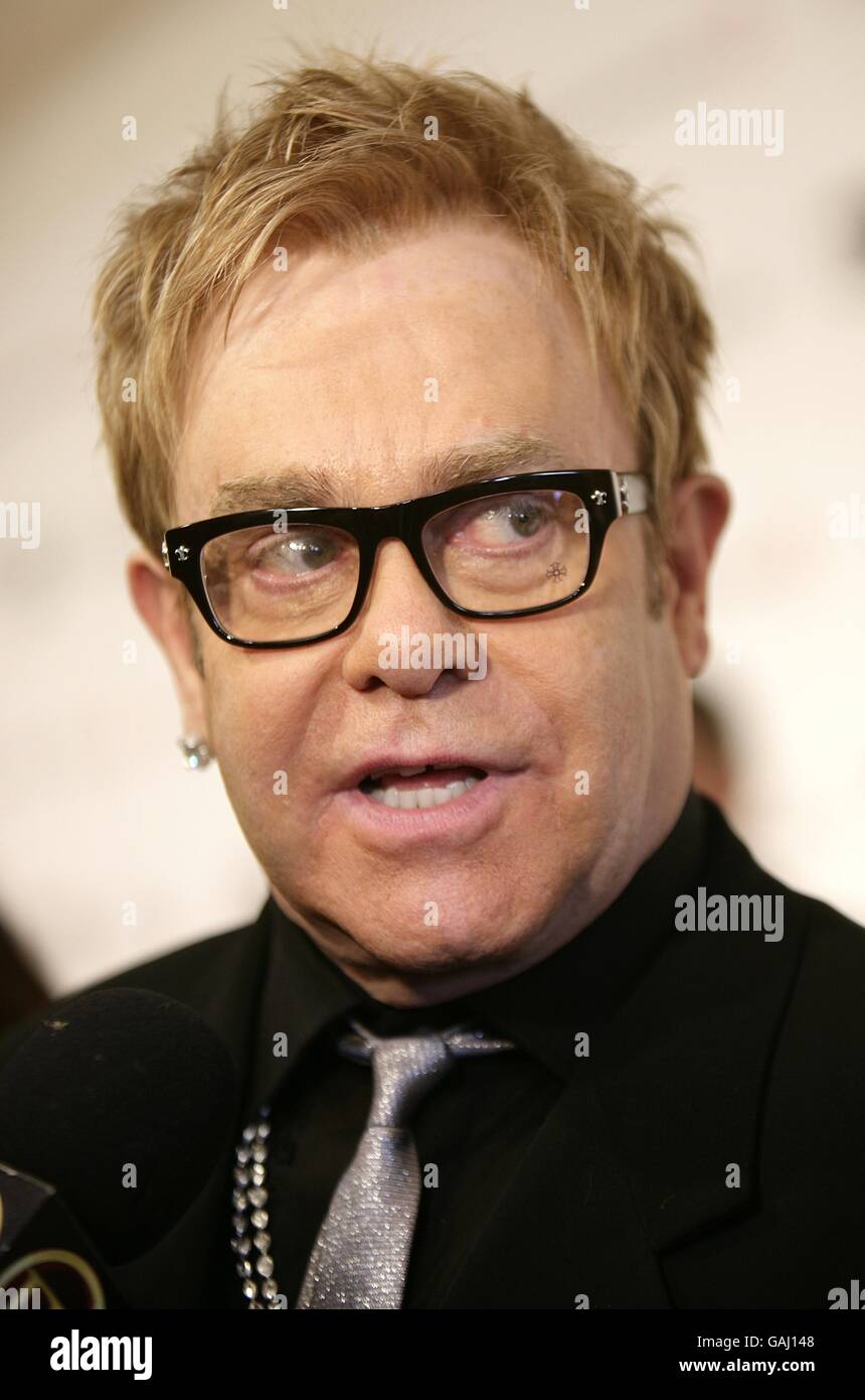 16. ordentliche Sir Elton John Oscar Party - Los Angeles Stockfoto