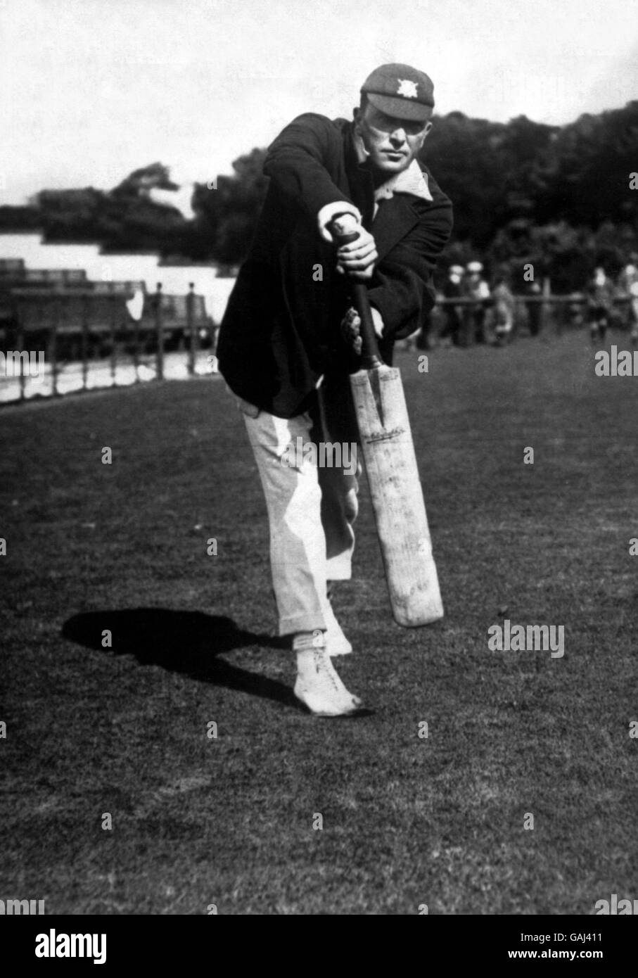 Cricket - Uddingston / Nottinghamshire. John Gunn, Nottinghamshire Stockfoto